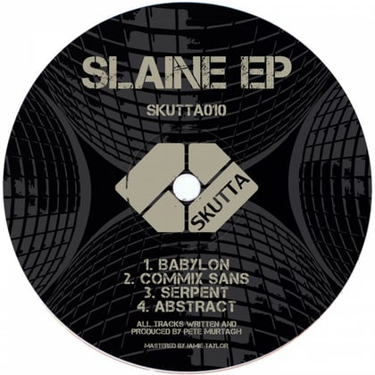 Slaine EP album by Slaine - Drum and Bass Cover Art