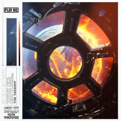 The Takeoff album by Whiskey Pete - Drum and Bass Cover Art