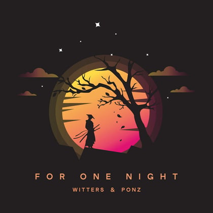 For One Night album by Witters - Drum and Bass Cover Art