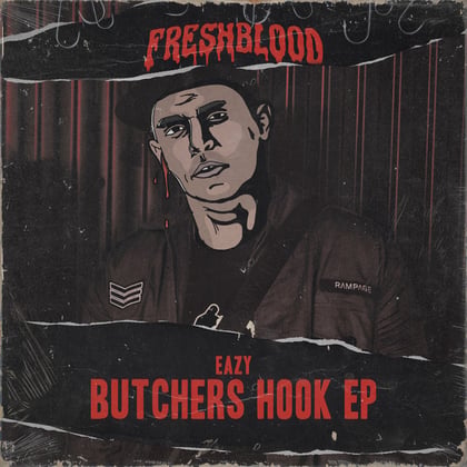 Butchers Hook album by Eazy - Drum and Bass Cover Art