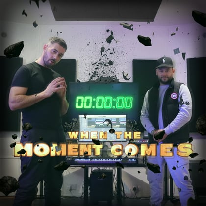 When the Moment Comes album by Snoopa & Too Greezey - Drum and Bass Cover Art
