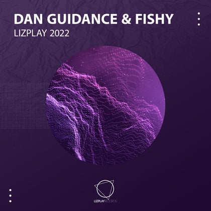 Lizplay 2022 album by Dan Guidance - Drum and Bass Cover Art