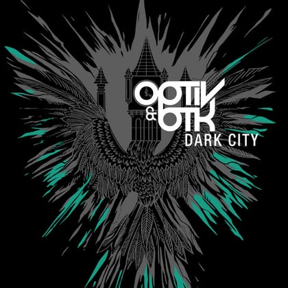 Dark City album by Optiv & BTK - Drum and Bass Cover Art