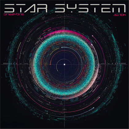 Star System album by Aznok - Drum and Bass Cover Art