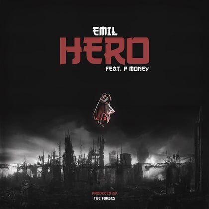 Hero album by P Money & Emil - Drum and Bass Cover Art