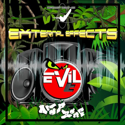 External Effect album by Evil E - Drum and Bass Cover Art