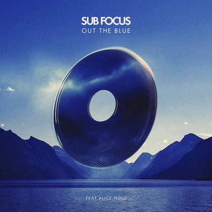 Out The Blue album by Sub Focus - Drum and Bass Cover Art