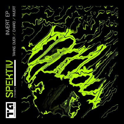 Invert EP album by Spektiv - Drum and Bass Cover Art