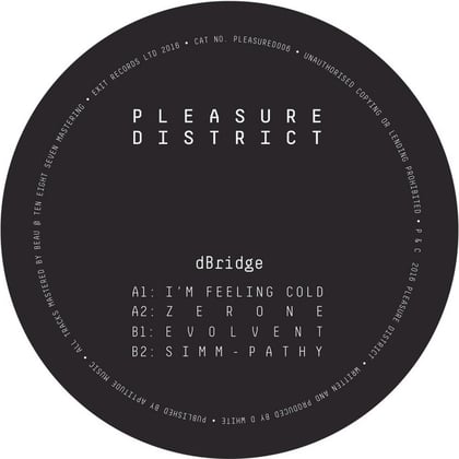 Pleasure District 006 - dBridge album by dBridge - Drum and Bass Cover Art