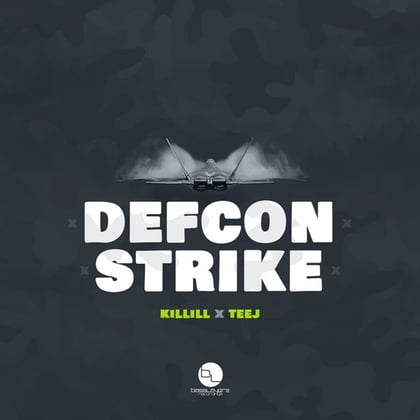 Defcon/Strike album by Killill & Teej - Drum and Bass Cover Art