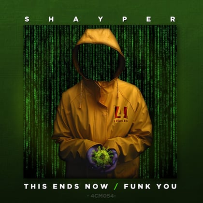 This Ends Now / Funk You album by Shayper - Drum and Bass Cover Art