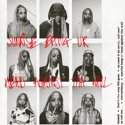 Sunrise Bang Ur Head Against Tha Wall album by Nia Archives - Drum and Bass Cover Art