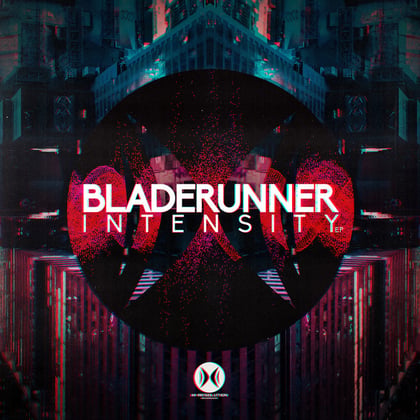 Intensity album by Benny Page, FFF & Bladerunner - Drum and Bass Cover Art
