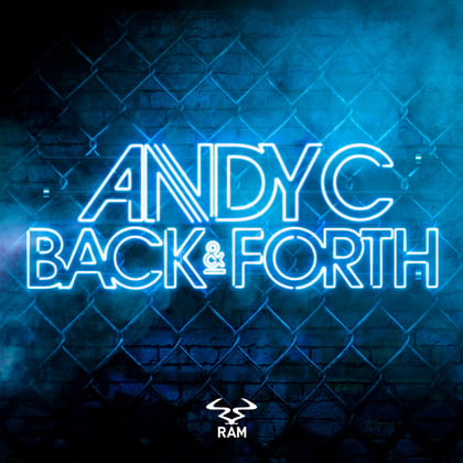 Back & Forth album by Andy C - Drum and Bass Cover Art