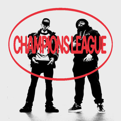 Champions League album by P Money & Smack One - Drum and Bass Cover Art