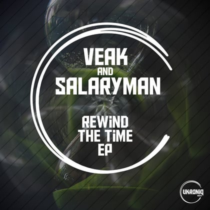 Rewind The Time album by Veak & Salaryman - Drum and Bass Cover Art