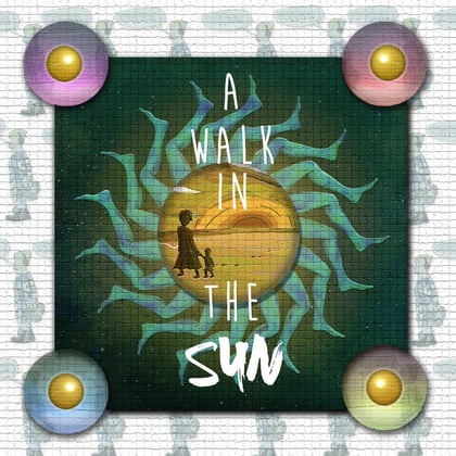 A Walk in the Sun album by Kintsuku - Drum and Bass Cover Art