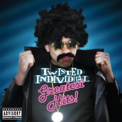 Greatest Hits! album by Twisted Individual - Drum and Bass Cover Art