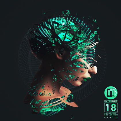 Trinity Step album by Cybin - Drum and Bass Cover Art