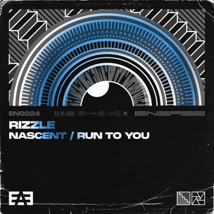 Nascent / Run To You album by Rizzle - Drum and Bass Cover Art