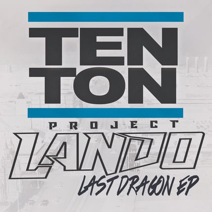 Last Dragon album by Project Lando - Drum and Bass Cover Art