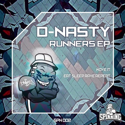 Runners album by D-Nasty - Drum and Bass Cover Art