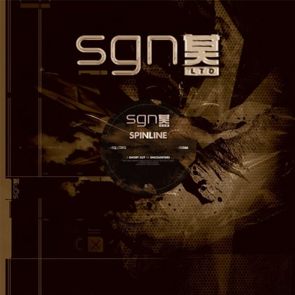 Short Cut / Encounters album by Spinline - Drum and Bass Cover Art