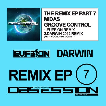 The Remix EP, Pt. 7 album by Midas - Drum and Bass Cover Art