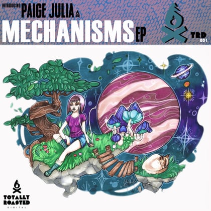 Mechanisms EP album by Paige Julia - Drum and Bass Cover Art