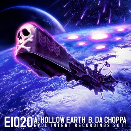 Hollow Earth/Da Choppa album by Evol Intent - Drum and Bass Cover Art