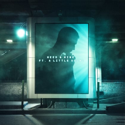 Weed & Wine (Relax, Rewind) album by Friction & A Little Sound - Drum and Bass Cover Art