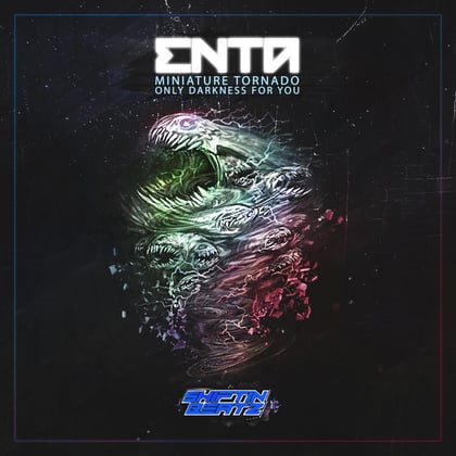 Miniature Tornado album by enta - Drum and Bass Cover Art