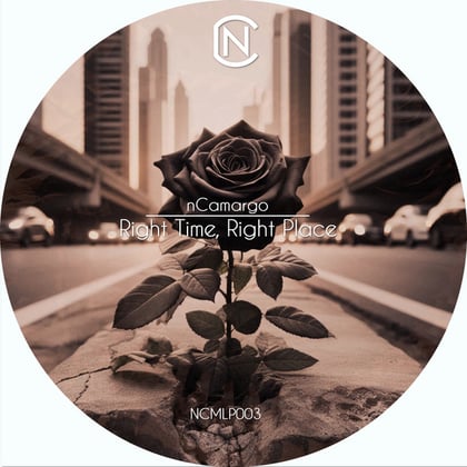 Right Time, Right Place album by nCamargo - Drum and Bass Cover Art