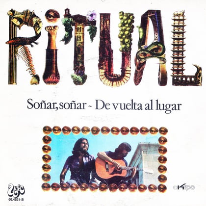 Soñar, Soñar / De Vuelta al Lugar - Single album by Ritual - Drum and Bass Cover Art