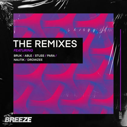 The Remixes album by ABLE - Drum and Bass Cover Art
