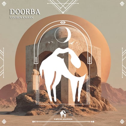 Doorba album by Tengu, Udi Ben Knaan & Cafe De Anatolia - Drum and Bass Cover Art