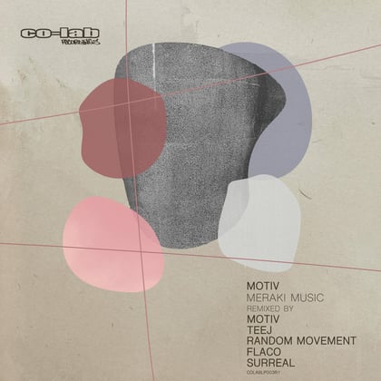 Meraki Music Remix EP album by Motiv - Drum and Bass Cover Art
