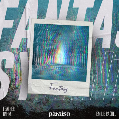 Fantasy album by Captain Bass, Feather, BNHM & Émilie Rachel - Drum and Bass Cover Art