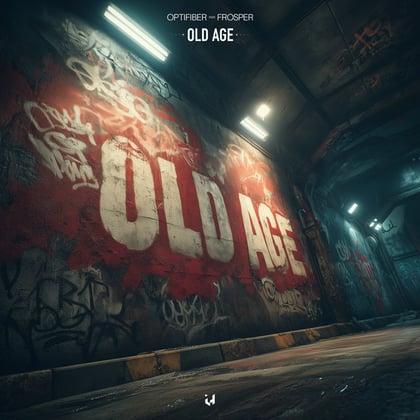 Old Age album by Frosper - Drum and Bass Cover Art