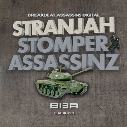 Stomper album by STRANJAH - Drum and Bass Cover Art