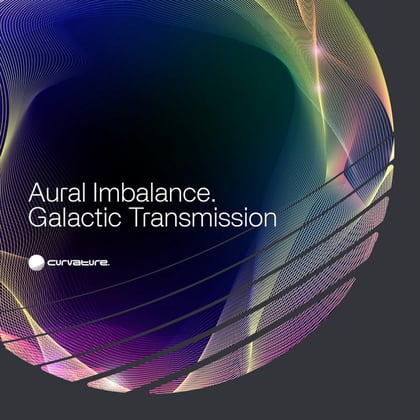 Galactic Transmission album by Aural Imbalance - Drum and Bass Cover Art
