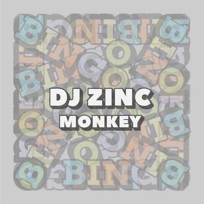 Monkey album by DJ Zinc - Drum and Bass Cover Art