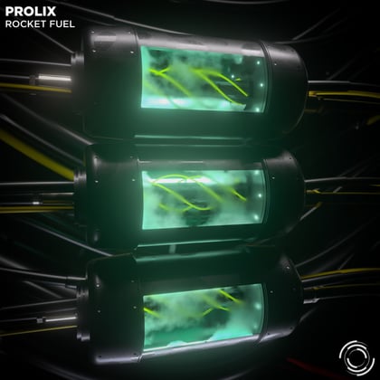 Rocket Fuel album by Prolix - Drum and Bass Cover Art