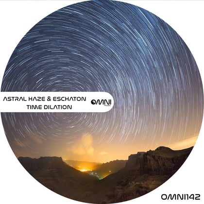 Time Dilation album by Eschaton - Drum and Bass Cover Art