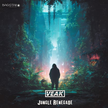 Jungle Renegade album by Veak - Drum and Bass Cover Art