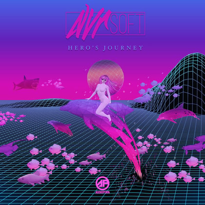Hero's Journey album by Nvrsoft - Drum and Bass Cover Art
