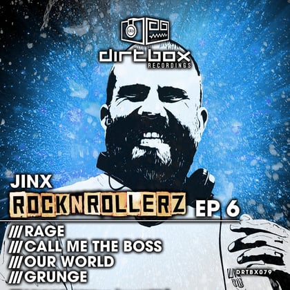 Rock N Rollerz EP 6 album by Jinx - Drum and Bass Cover Art