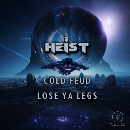 COLD FEUD / LOSE YA LEGS album by Heist & Zero G - Drum and Bass Cover Art