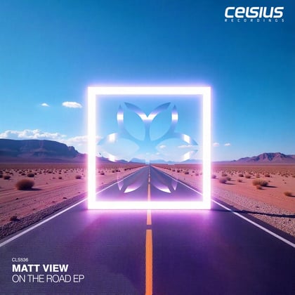 On The Road EP album by Matt View - Drum and Bass Cover Art