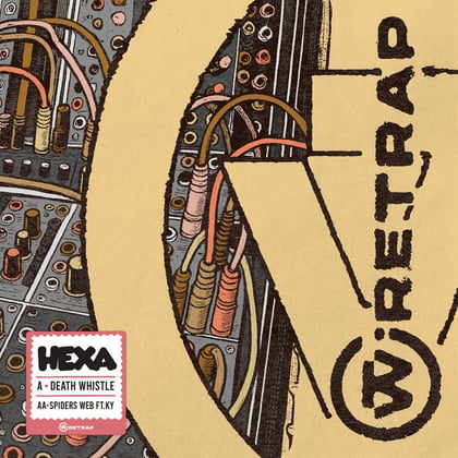 Death Whistle album by Hexa - Drum and Bass Cover Art
